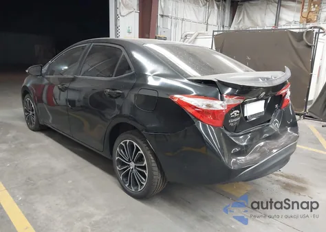 2016 Toyota Corolla S Plus from USA, damaged, VIN 5YFBURHE7GP420629